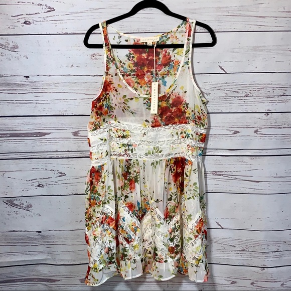 Love Stitch Dresses & Skirts - NWT Loveshift Boho Chic Flora Dress